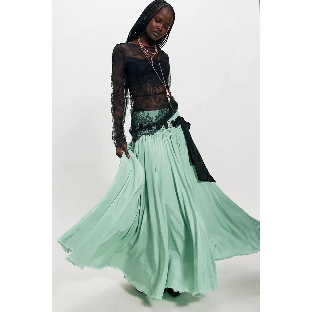 Free People Harlow Long Skirt $198